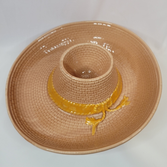 Vintage Dining Vintage Cowboy Hat Chip And Dip Bowl Regent Gallery